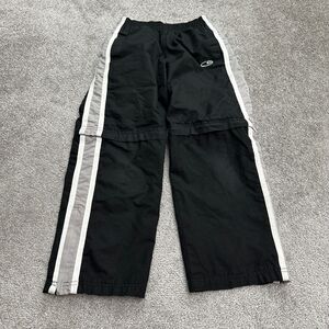 Champion Convertible Pants Boys Medium Black Straight Leg Outdoor Hike 22x22
